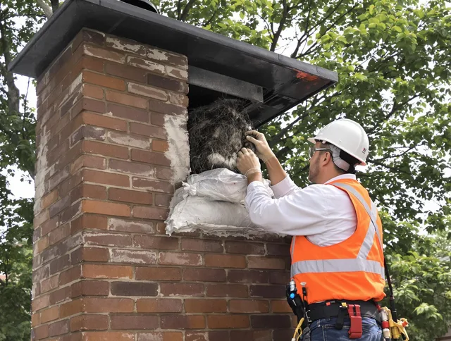 Humane removal of debris and animals by Fort Myers Chimney Sweep in Fort Myers, FL
