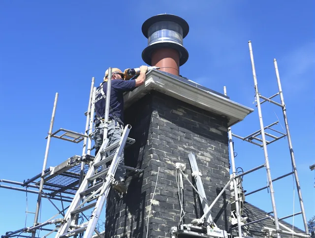 Sturdy chimney crown finished by Fort Myers Chimney Sweep in Fort Myers, FL