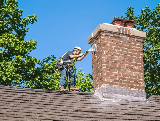 Fort Myers Chimney Sweep performing an inspection with advanced tools in Fort Myers, FL