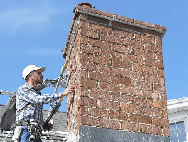 Brickwork for a chimney rebuild by Fort Myers Chimney Sweep in Fort Myers, FL