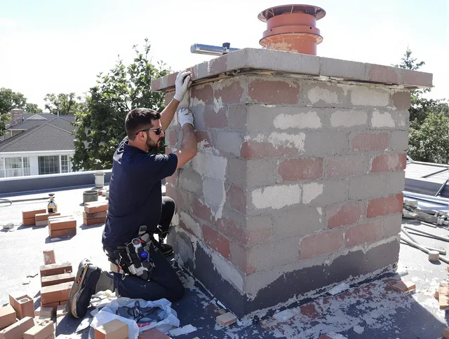 Advanced chimney repair process by Fort Myers Chimney Sweep in Fort Myers, FL
