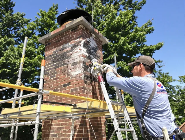 Structural chimney repair by Fort Myers Chimney Sweep in Fort Myers, FL