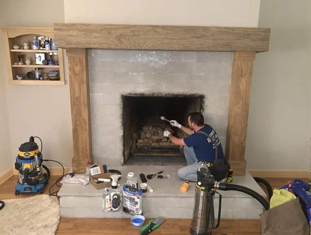 Detailed creosote removal process by Fort Myers Chimney Sweep in Fort Myers, FL